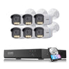 C186A 4K 8 Channel Security System with Full-Color Night + 2TB/4TB Hard Drive