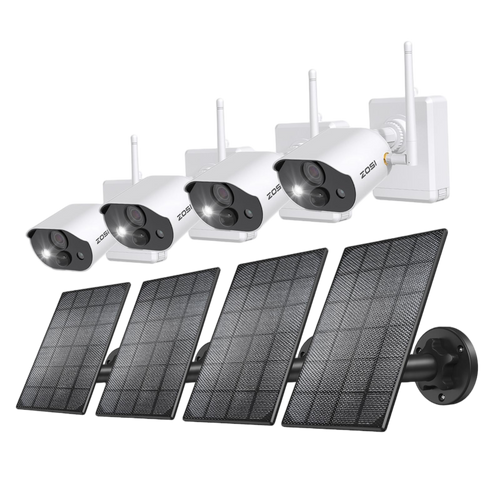 C306 Pro 3MP Battery Powered Spotlight Camera + Solar Panel