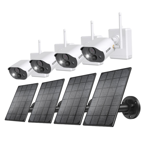C306 Pro 3MP Battery Powered Spotlight Camera + Solar Panel