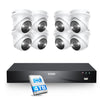 C225 4K 8 Channel Security System + Up to 8 Cameras + 2TB / 4TB Hard Drive Zosi