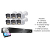 C186A 4K 8 Channel Security System with Full-Color Night + 2TB/4TB Hard Drive