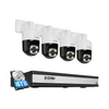 C296B 4K PTZ PoE Security System + Up to 8 Cameras + 2TB / 4TB Hard Drive