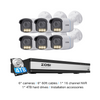 C186A 4K 8 Channel Security System with Full-Color Night + 2TB/4TB Hard Drive