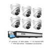 C225 4K 16 Channel Security System + Optional 2-Bay PoE NVR + 4TB Hard Drive