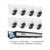 C225 4K 16 Channel Security System + Optional 2-Bay PoE NVR + 4TB Hard Drive