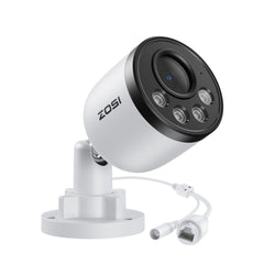C180 4K Add-on PoE Camera(Aluminum Housing), Work with ZOSI PoE NVR