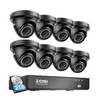 C429 5MP Security Camera System + 4K 8CH PoE NVR + 2TB Hard Drive