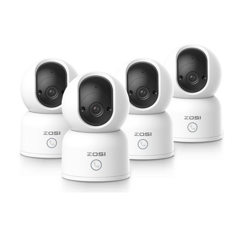 C518 3MP PTZ 2.4GHz/5GHz Security Camera (4pack)