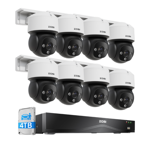 C290 4K 16 Channel PoE Security System(32 Camera Capable) + 4TB Hard Drive