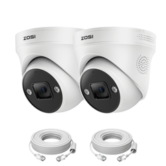 C225 4K PoE Camera with Starlight Night Vision + 60ft Ethernet Cable