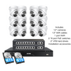 C225 4K 16CH Security System(32-Camera Capable) + 4TB/8TB + Optional Dual Hard Drive