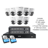 C225 4K 16CH Security System(32-Camera Capable) + 4TB/8TB + Optional Dual Hard Drive