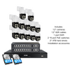 C296B 4K 16 Channel Pan-Tilt  Security System(32-Camera Capable) + 4TB/8TB