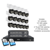 C296B 4K 16 Channel Pan-Tilt  Security System(32-Camera Capable) + 4TB/8TB