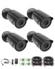 C261 2pack/4pack 1080P Analog Security Cameras with Audio + 60ft BNC (ZG2612B)