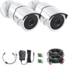 C261 2pack/4pack 1080P Analog Security Cameras with Audio + 60ft BNC (ZG2612B)