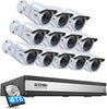 C105 4K 16 Channel Security System + Up to 16 Cameras + 4TB Hard Drive Zosi