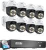 C296 5MP Auto Tracking PoE Camera System + 2TB Hard Drive Zosi