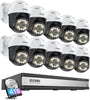 C296 4K 16 Channel (32CH Expandable) Pan-Tilt PoE Security System + 4TB Hard Drive