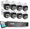 C296 4K Security Camera System + 8-Channel PoE NVR + 2TB Hard Drive