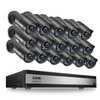 C261 1080P 16 Channel Security System + Up to 16 Cameras + 2TB/4TB Hard Drive Zosi