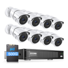 C261 2MP 8CH CCTV Security System with One-Way Audio + Optional 1TB/ 2TB HDD