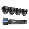 C419 2MP 8 Channel HD-TVI Security System  + Optional 1TB/2TB Hard Drive