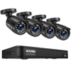 C106 1080P 8 Channel Security Camera System + Optional Hard Drive