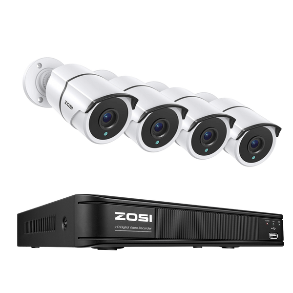 C261 2MP 8CH CCTV Security System with One-Audio + Optional Hard Drive