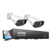 C182 4K 8 Channel Camera System + Up to 8 Cameras + 2TB Hard Drive Zosi