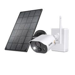 C306 Pro 3MP Battery Spotlight Camera + Solar Panel Zosi