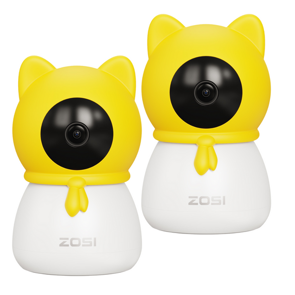 C516 4MP 2.4GHz/5GHz Baby Camera + Face/Sound Detect + Support 256GB Storage