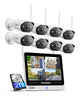 C302 3MP WiFi-6 Security System + 12.5 inch LCD Monitor + Up To 8TB
