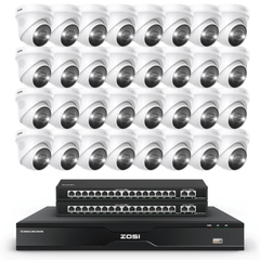 C225 32 Channel 4K PoE Security Camera System for Business + Up To 16TB HDD