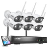 C302 3MP 8-Channel WiFi Security System +1TB/2TB Hard Drive Zosi