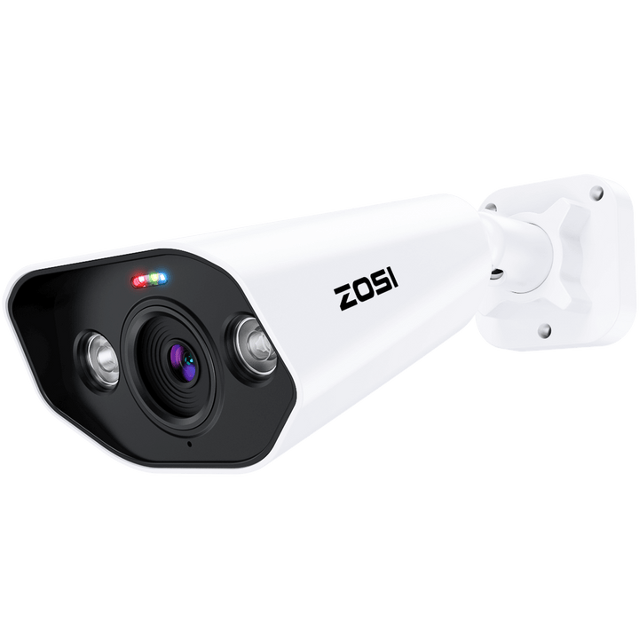 C182 4K 16CH 4 Camera Spotlight PoE Security System + 4TB Hard Drive Zosi