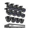 [DIY Bundle]16 Channel CCTV System + Up to 16 Dome/Bulle Cameras + 2TB/4TB