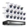 C106 16 Channel 1080P CCTV Camera System + Up to 16 Cameras + Optional Hard Drive Zosi