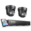 C225 4K 8 Channel Camera System + Up to 8 Cameras + 2TB Hard Drive Zosi