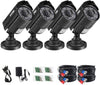 C211 2pack/4pack 1080P Bullet Security Cameras + 60ft BNC (ZG2112B) Zosi