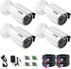 C211 2pack/4pack 1080P Bullet Security Cameras + 60ft BNC (ZG2112B) Zosi