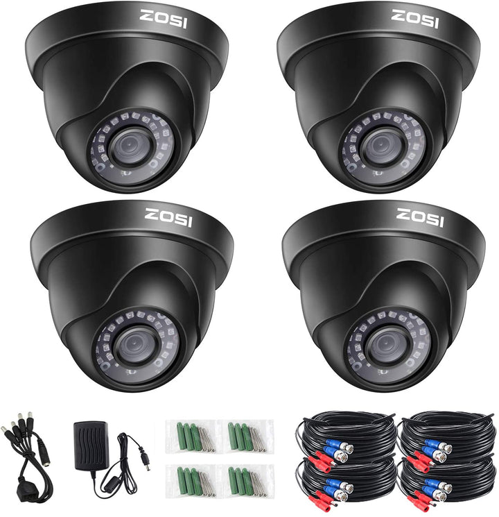 C419 2pack/4pack 1080P Analog CVBS Security Camera + 60ft BNC (ZG4192B) Zosi