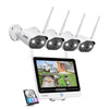 C302 3MP WiFi Security System + 12.5 inch LCD Monitor + Up To 8TB Zosi