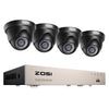 C419 2MP 8 Channel Analog Security System + Optional 2TB Hard Drive Zosi