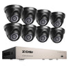 C419 2MP 8 Channel Analog Security System + Optional 2TB Hard Drive Zosi