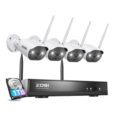 C302 3MP 8-Channel WiFi Security System +1TB/2TB Hard Drive