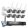 C302 3MP 8-Channel WiFi Security System +1TB/2TB Hard Drive Zosi